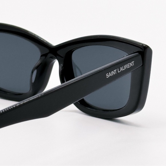 NEW SAINT LAURENT SL 658 001 BLACK GREY SL658 001 WOMEN SUNGLASSES SAINT LAURENT - Picture 7 of 10
